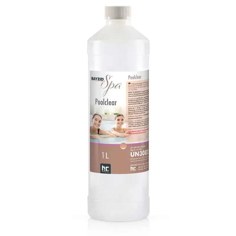 1L BAYZID® SPA Poolclear Trübungsbeseitigung Ausverkauf