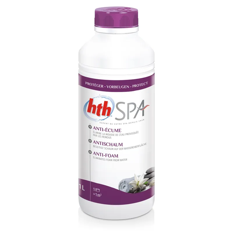 1 L - hth® Spa ANTISCHAUM Wochenendangebot
