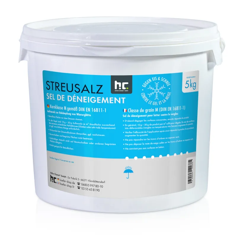 5 kg Streusalz Kornklasse M gemäß DIN EN 16811-1 Aktuell