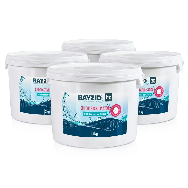 3 kg BAYZID® Chlor Stabilisator Granulat (Cyanursäure) Finale Aktion