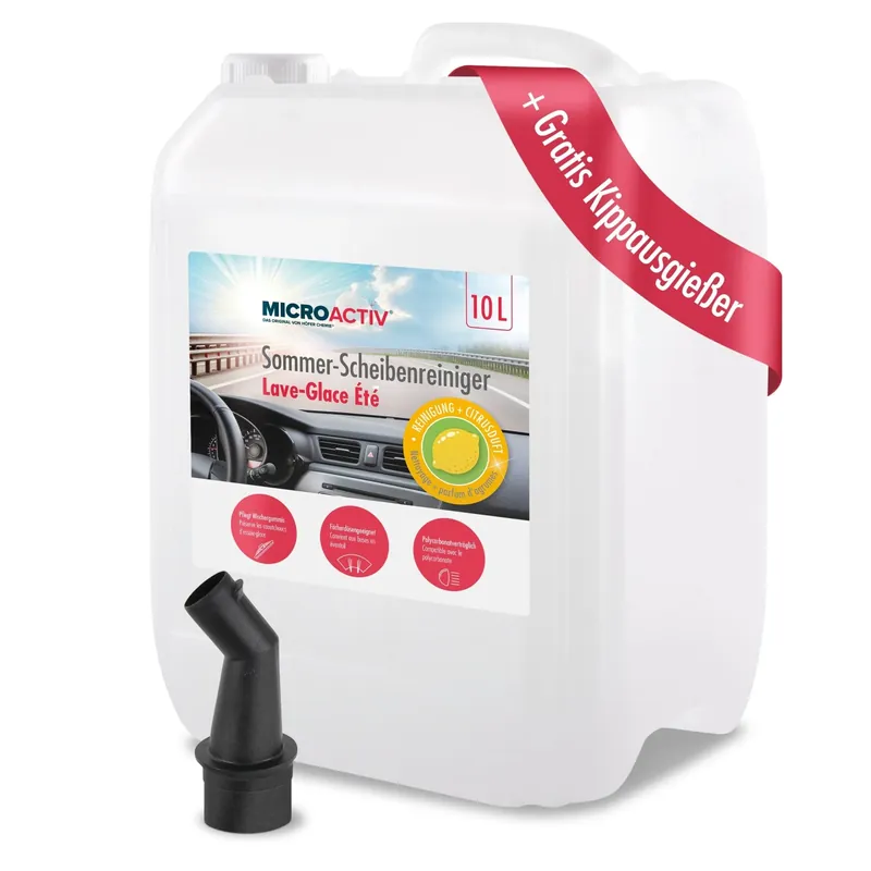 10 L MICROACTIV® Sommer-Scheibenreiniger – anwendungsfertig Jetzt Kaufen