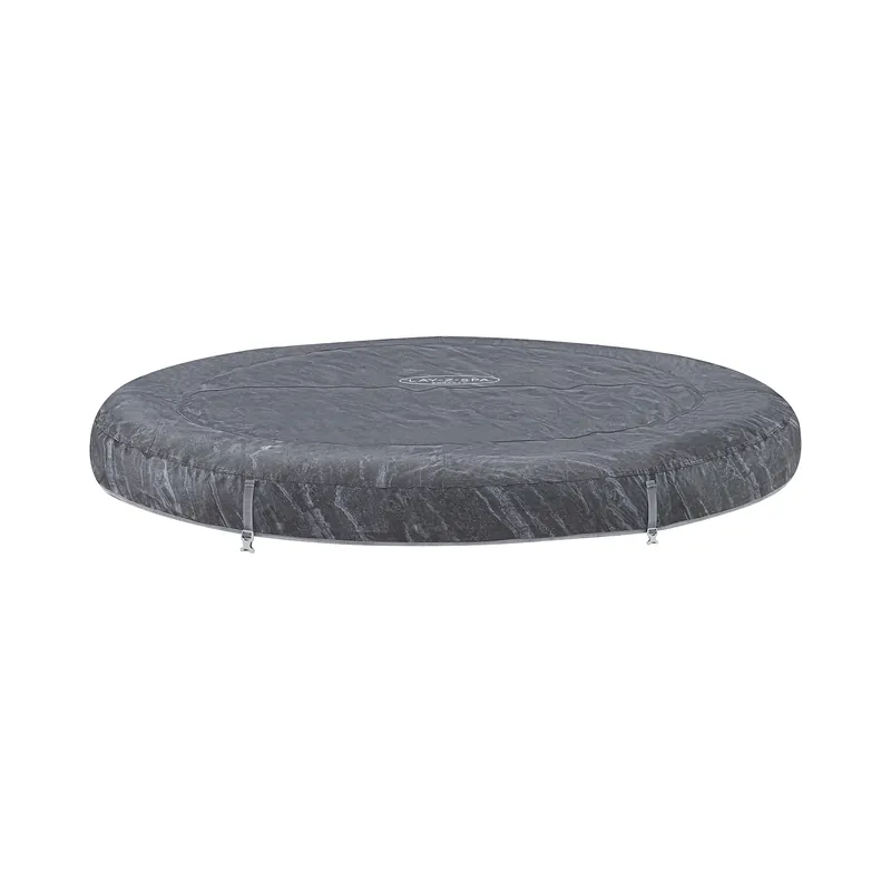Geprüft Bestway® Ersatzteil Kunstleder-Abdeckung Onyx-Optik (schwarz) für LAY-Z-SPA® Boracay AirJet™ Ø 180cm
