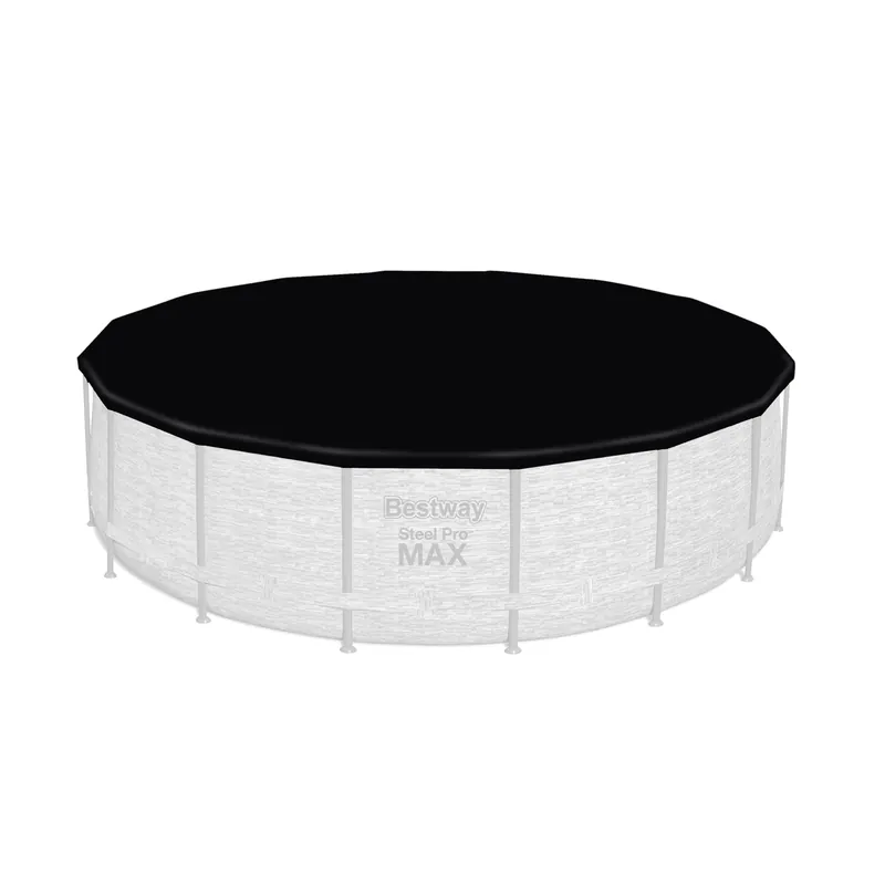 Preis Gesenkt Bestway® Ersatzteil Abdeckplane (schwarz) für Power Steel™ und Steel Pro MAX™ Pools Ø 549 cm, rund