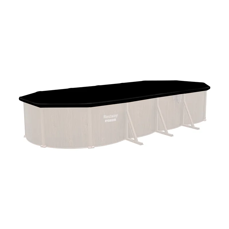 Abverkauf Bestway® Ersatzteil Abdeckplane (schwarz) für Hydrium™ Stahlwandpool 732 x 366 x 132 cm, oval