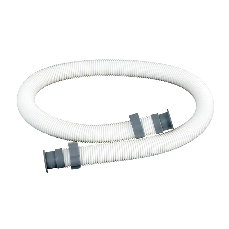 Wochenendangebot Bestway® Ersatzteil Schlauch mit Muttern (weiß/Ø 38mm/150cm) für Pools, Filterpumpen und Sandfilteranlagen