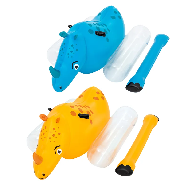 Bestseller Kinder-Poolspiel Nashorn für 2 Personen 148 x 89 x 61 cm