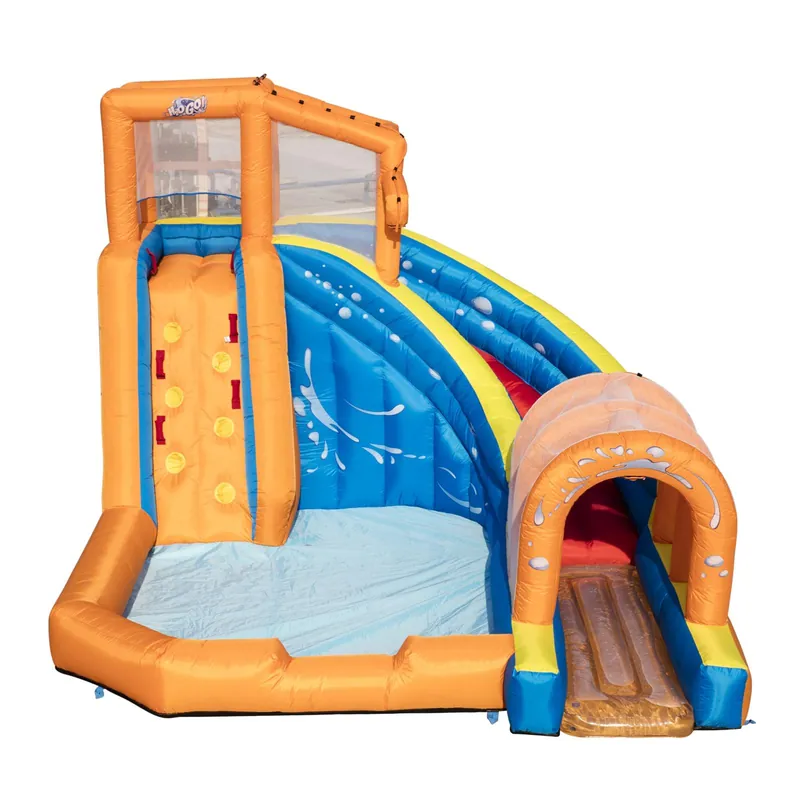 Markenprodukt Bestway® Ersatzpark (ohne Zubehör) für H2OGO!® Huricane Tunnel Blast Wasserpark 420 x 320 x 260 cm (2019)