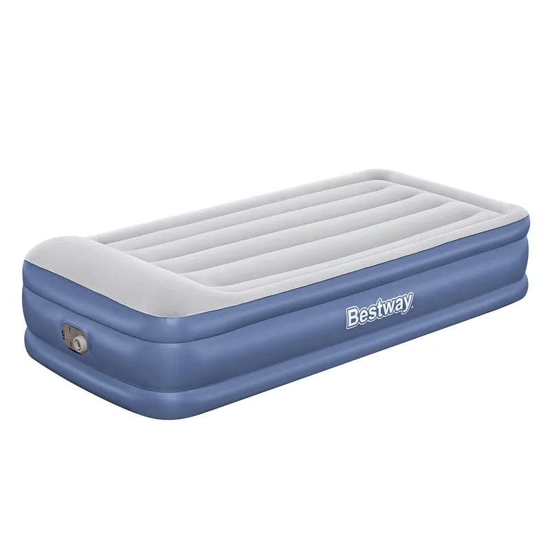 Markenware TriTech® Single-Luftbett mit integrierter Elektropumpe 191 x 97 x 46 cm