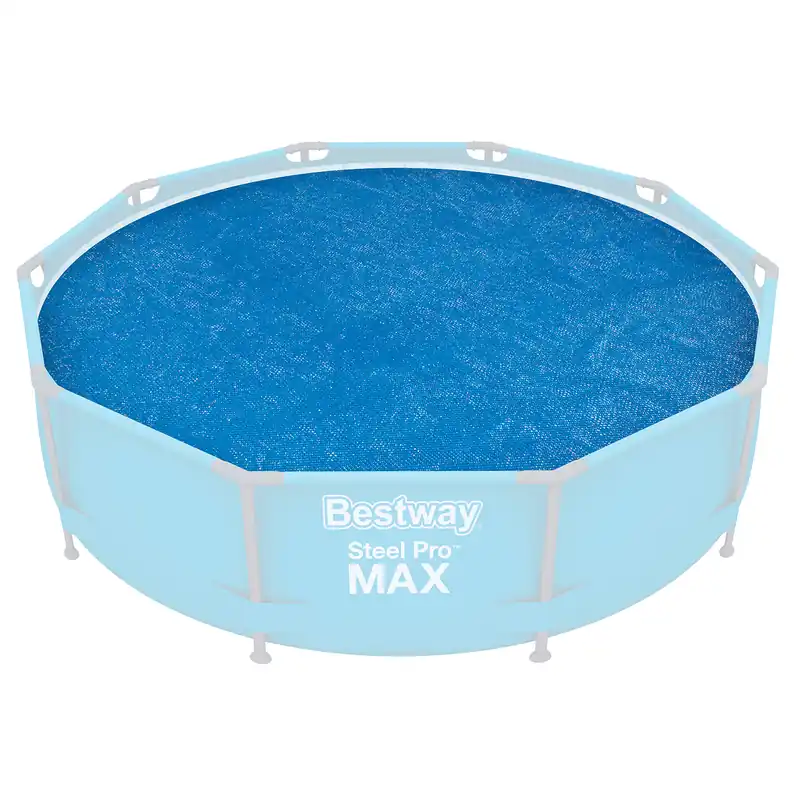 Sonderaktion PE-Solarabdeckplane passend für 305 cm Pools, blau, rund