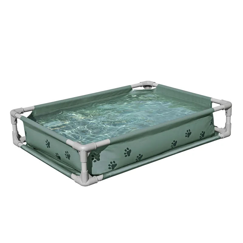 Online Kaufen My First Frame Pool Pfote für Haustiere mit 2 in 1 Design 102 x 74 x 20 cm, eckig