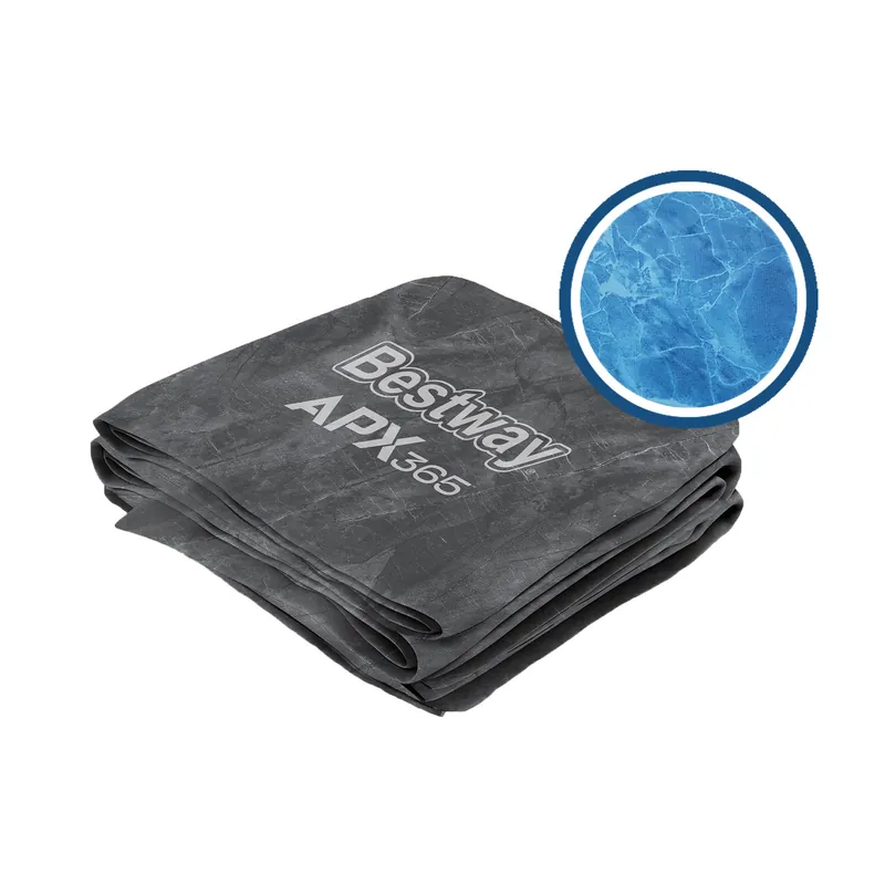 Top-Preis Bestway® Ersatzteil Poolfolie Mamor-Optik (anthrazit) für Bestway® APX 365™ Pool 549x274x132 cm, eckig