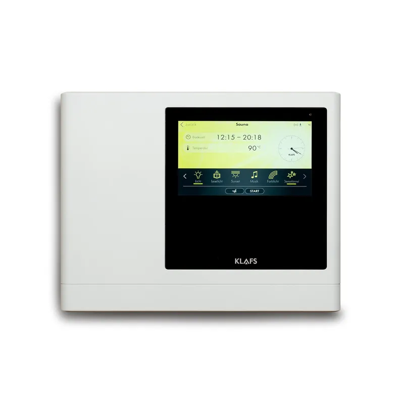 Neu Saunasteuerung 21029 mit Colour-Touchdisplay