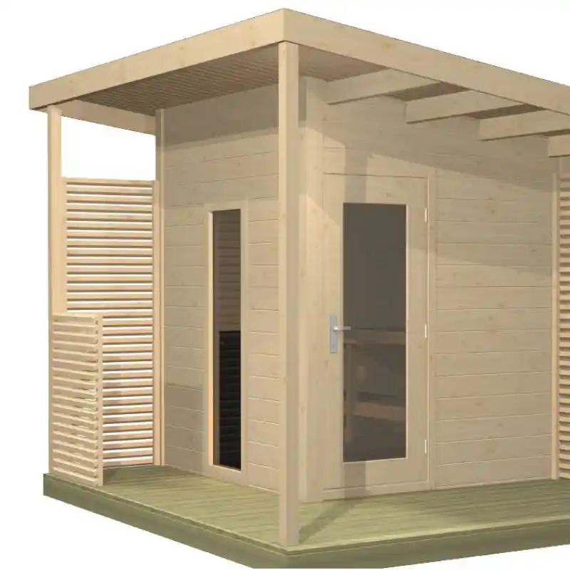 Harvia Gartensauna Solide Compact bis 4 Personen Finale Aktion