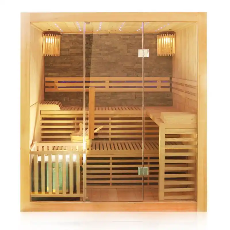 Elementsauna Sarnia Plus 180 x 140 cm Preisknaller