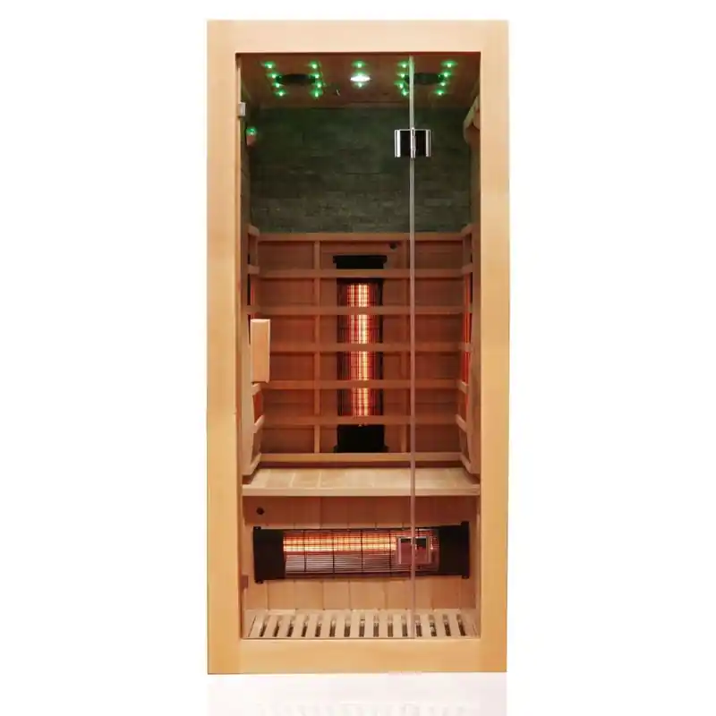Infrarotsauna Milton 90 x 90 cm Vollspektrumstrahler Expressversand