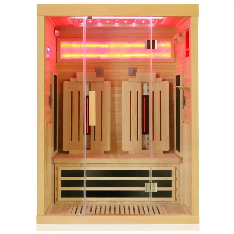 Neue Ware Infrarotsauna Saltcoats 135 x 105 cm