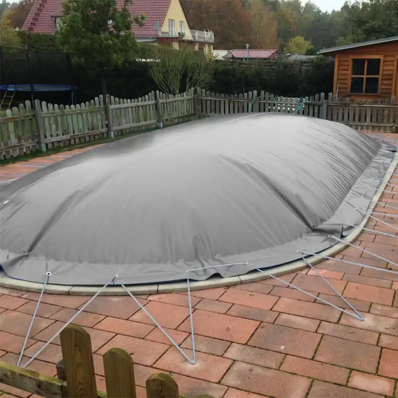 Aufblasbare Poolabdeckung Ovalbecken 6,00 x 3,00 m Versand Am Gleichen Tag