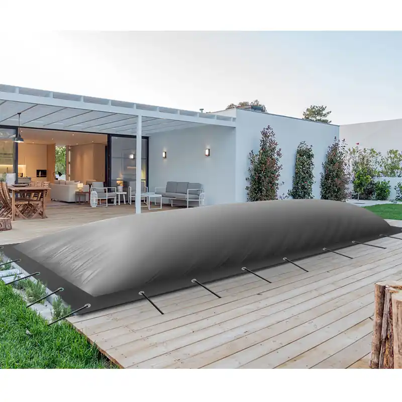 Sofort Bestellen Aufblasbare Poolabdeckung Rechteckbecken 6,00 x 3,00 m
