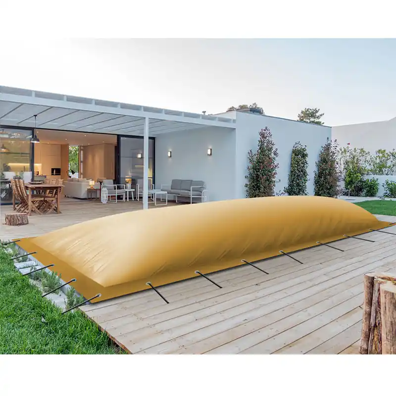 Aufblasbare Poolabdeckung Rechteckbecken 7,00 x 3,50 m Nur Heute