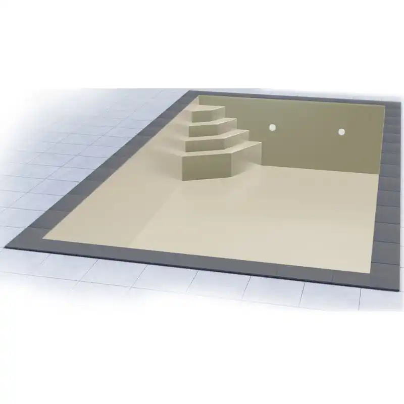 Billig Isotherm Pool Set 7 x 3,5 x 1,5 m Treppe Smaragd
