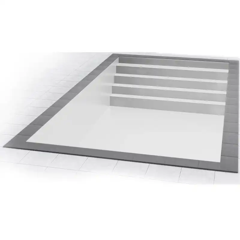 Styropor Pool Einzelbecken 6 x 3 x 1,5 m Treppe Deluxe Nur Für Kurze Zeit