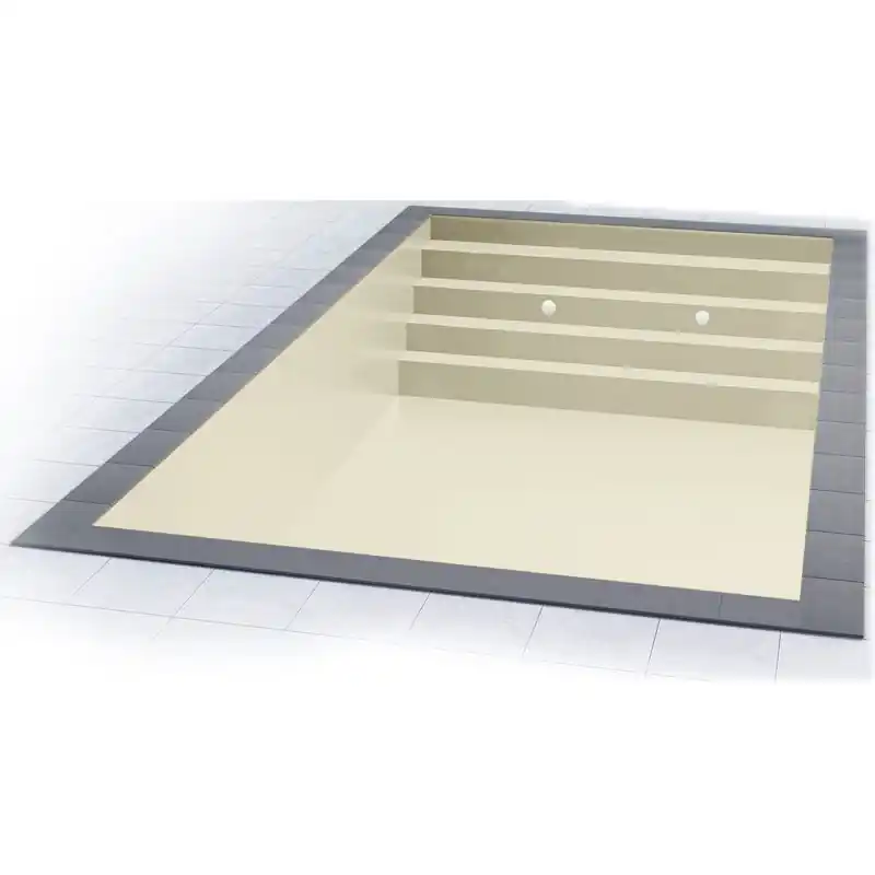 Neuheit Styropor Pool Set 7 x 3,5 x 1,5 m Treppe Deluxe