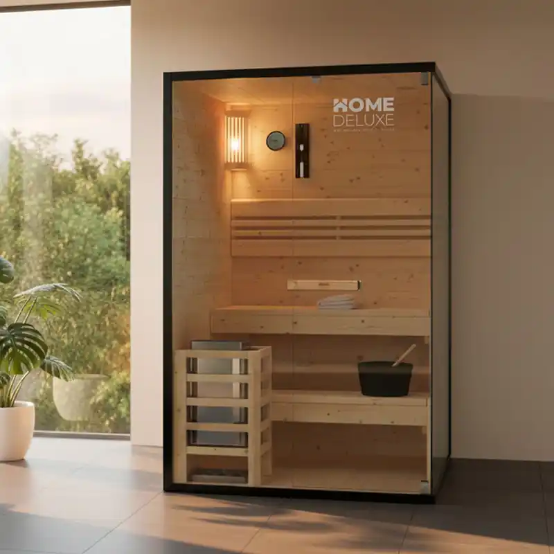 Angebot Saunakabine Shadow M 120 x 120 x 190 cm