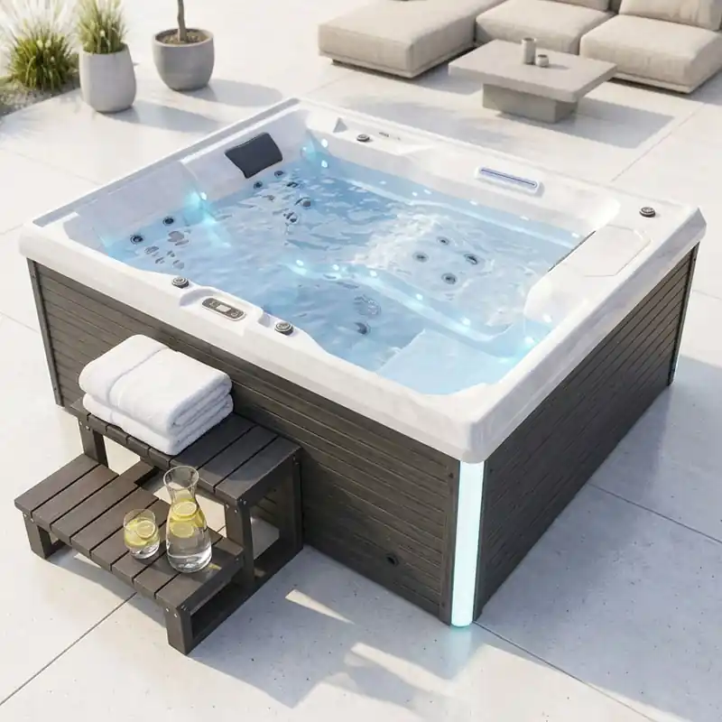 Geprüft Outdoor Whirlpool Stream 211 x 156 cm