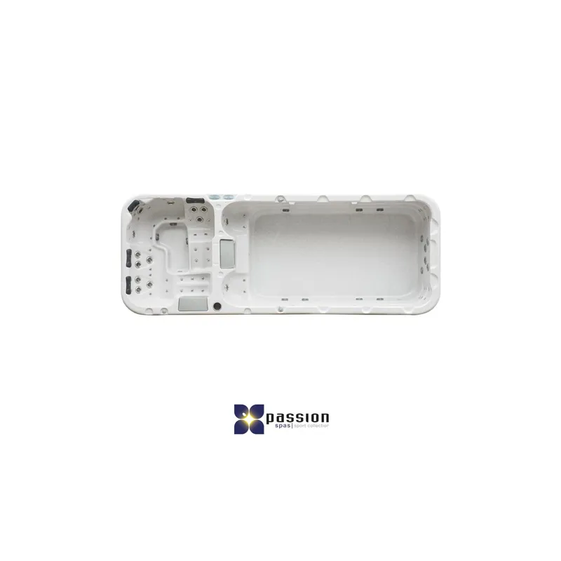 Saisonangebot Passion Spas by Fonteyn Whirlpool SwimSpa Aquatic 3 Deep | 580 x 224 x 155