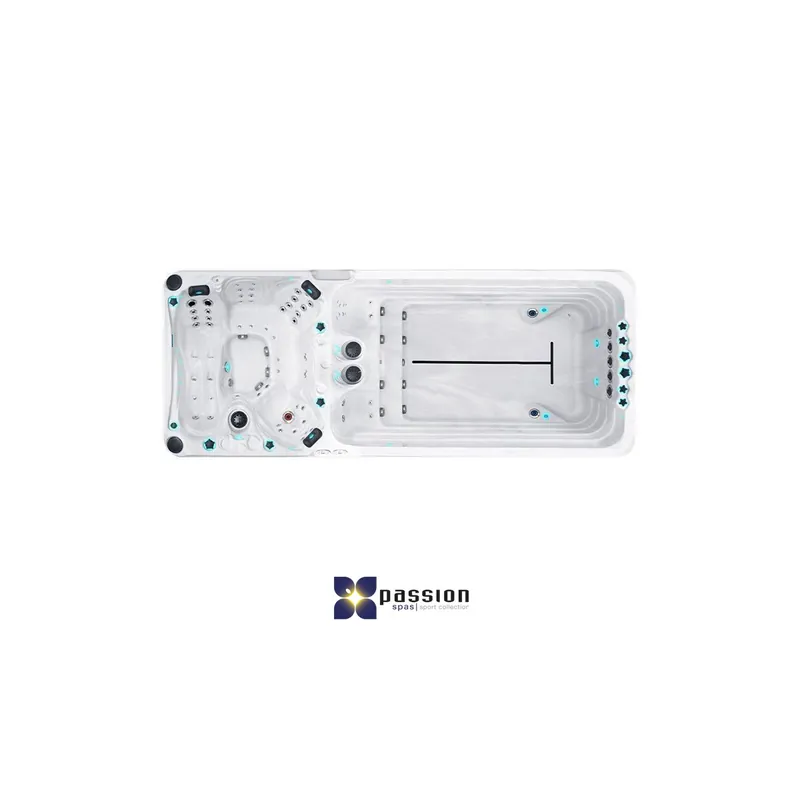 Sale Passion Spas by Fonteyn Whirlpool SwimSpa Dynamic Deep | 590 x 227 x 155