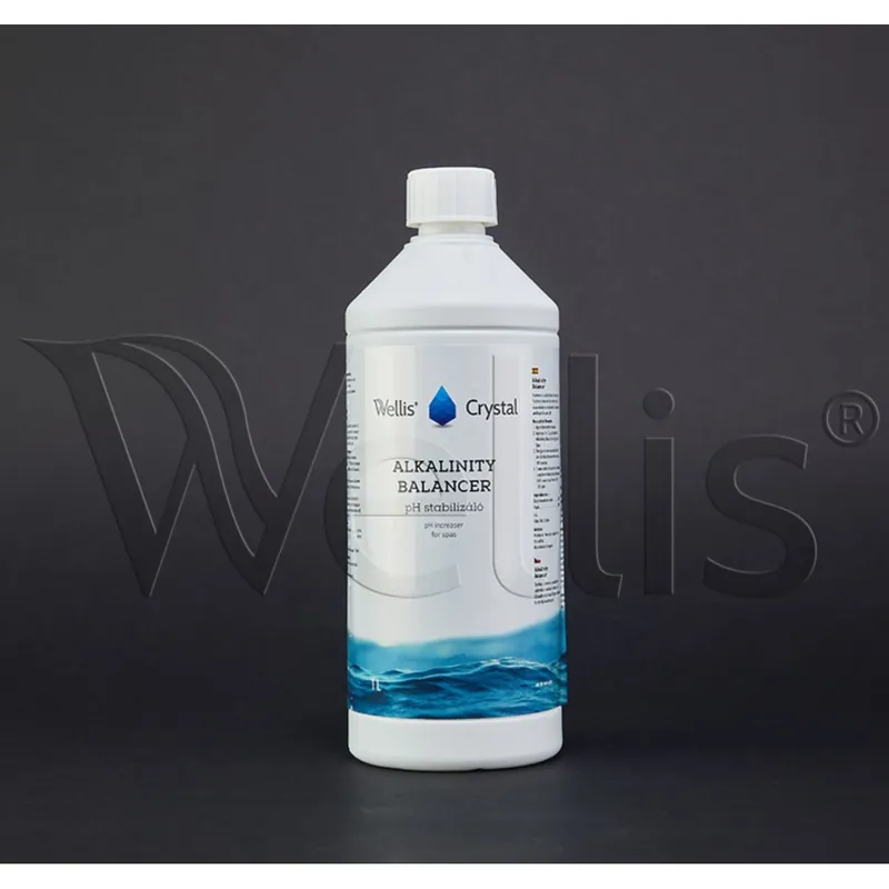 Super-Preis Wellis Crystal pH Stabilisator Alkality Balancer 1 l