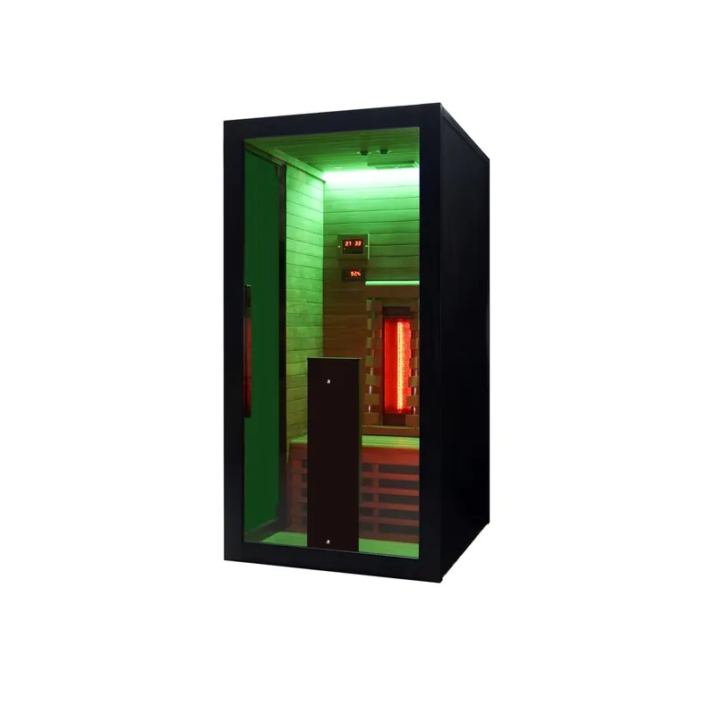 HEKLA IR130 Infrarotkabine Infrarotsauna 130x120x200 2 Person Aufbauservice NRW Knallerangebot