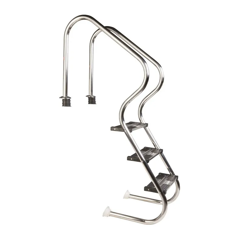 Stainless Steel Leiter Poolleiter COMFORT 3-steps - for pool over 1.10m max Wasserhöhe Sale
