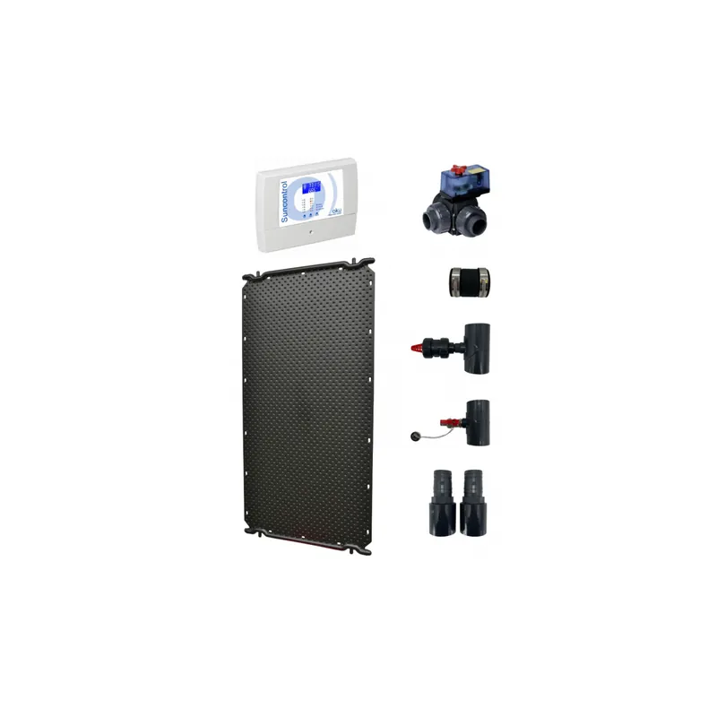 Heißes Angebot OKU Max Solarabsorber Komplettset | 12 Max-Solarplatten | 48 m² Wasseroberfläche Set 48 - 48m²