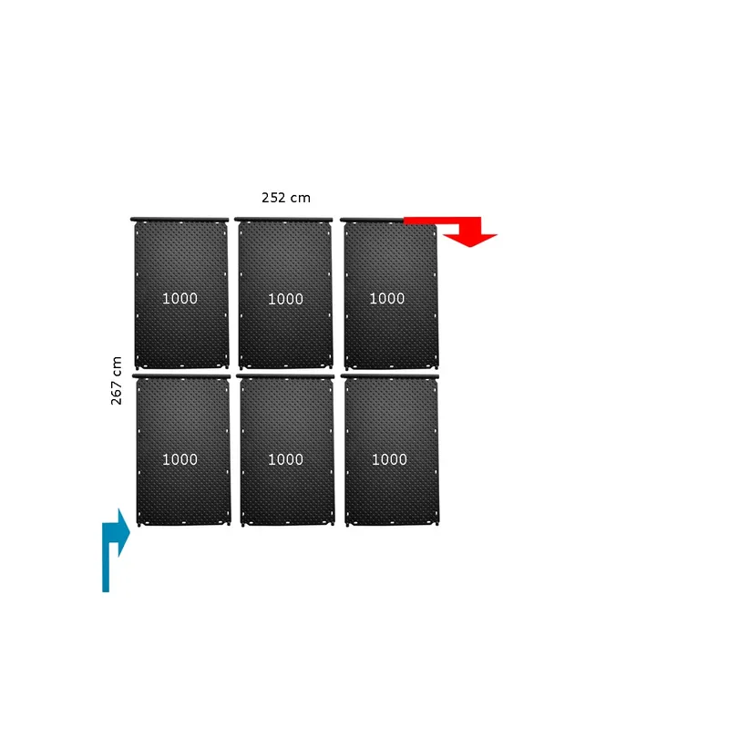 OKU Solarabsorber Pool-Solarheizung SET 12 – Effiziente Poolheizung Schrägdachmontage Heißes Angebot