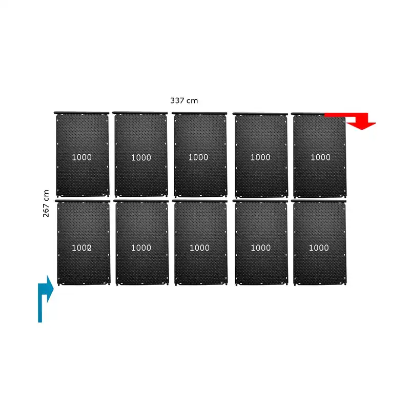 OKU Solarabsorber Pool-Solarheizung SET 20 – Effiziente & umweltfreundliche Poolheizung Bestseller