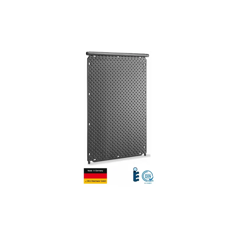Preisreduziert OKU ORIGINAL Absorber Pool-Solarheizung Set 16 | Flachdachmontage