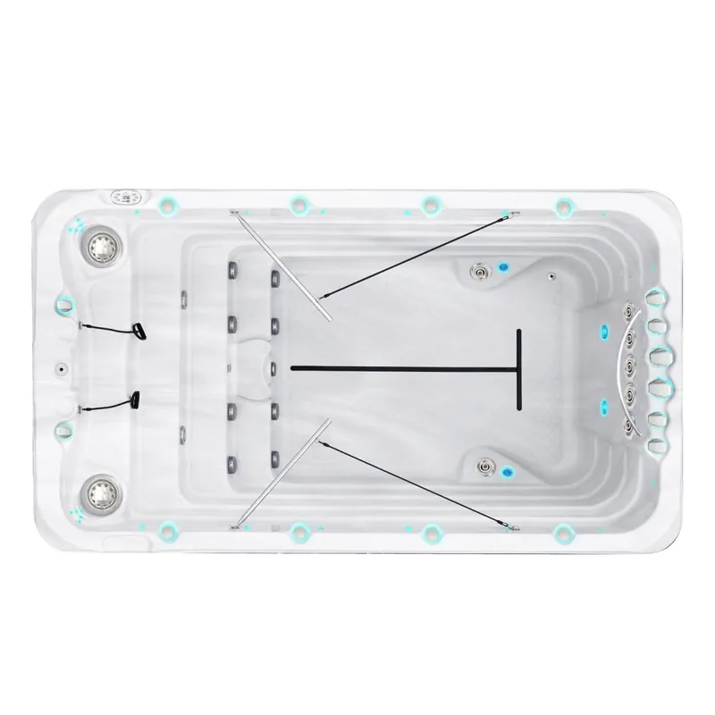 Passion Spas by Fonteyn Whirlpool SwimSpa Fitness 1 Deep | 400 x 228 x 152 Nur Heute