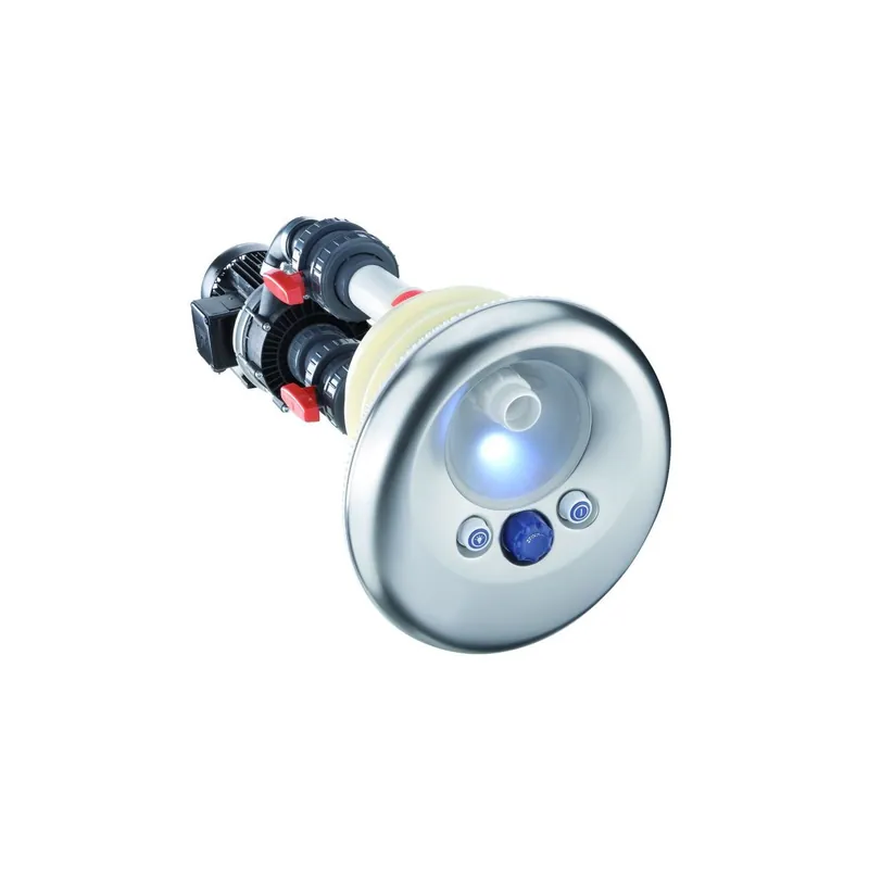 Kracherpreis BADU Jet Vogue, weiße LED 54 m³/h, Gegenstromanlage