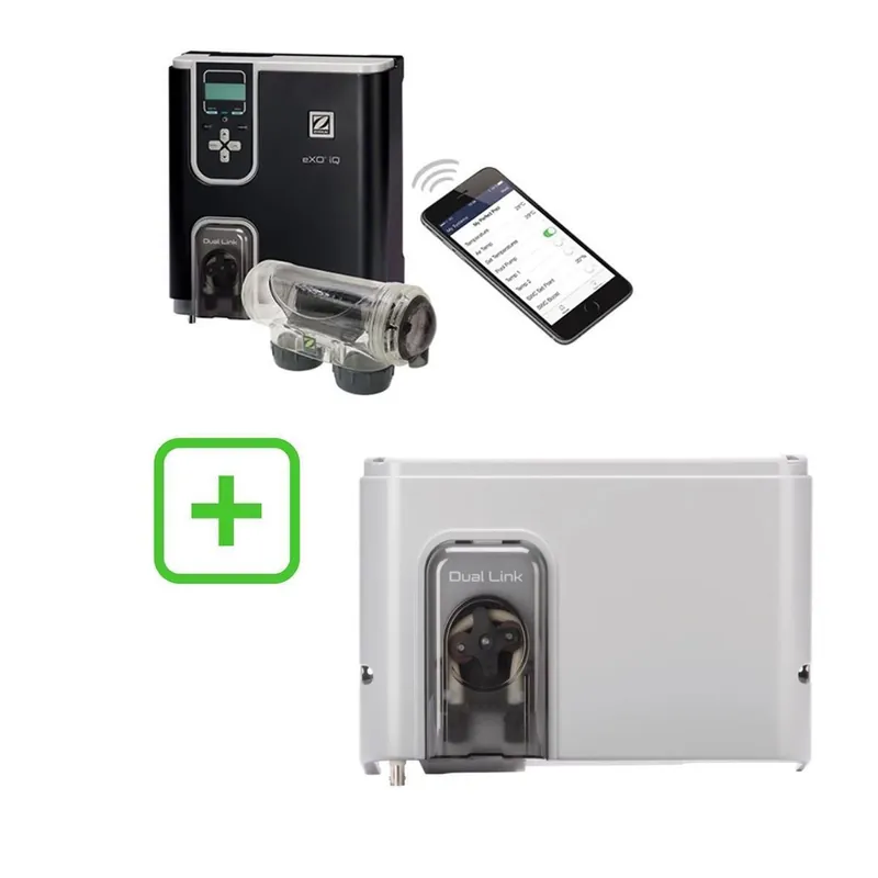 Salzelektrolyse Zodiac eXO iQ 22 g/h bis 100 m³ mit WiFi + Zodiac DUAL Link im SET Finale Aktion