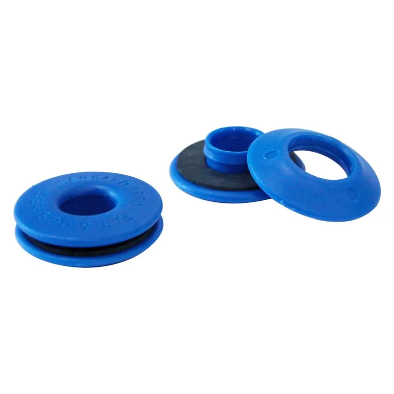 Solarplane ISO PVC-Ösenbefestigung inkl. Dichtung | 10-er Set Blau Neue Ware