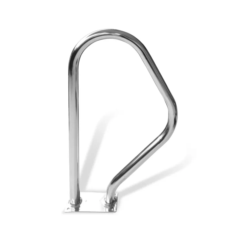 Handlaufpaar Oberteil | V2A Edelstahl | zu Einbauleiter Trendline Exclusiv 3 und 4 stufig Sonderangebot