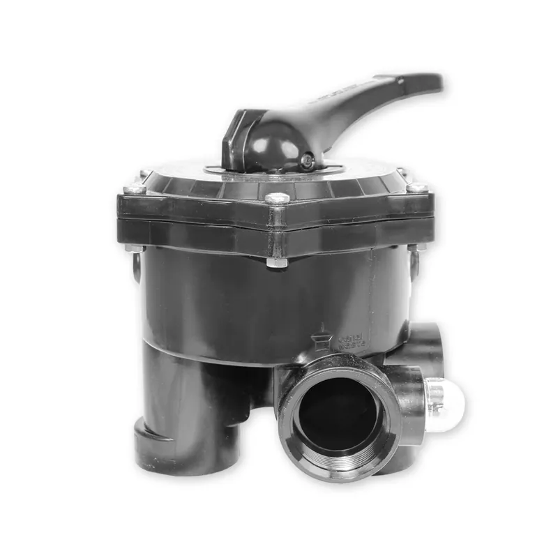 Begrenztes Angebot Peraplas 6 Wege Side Mount Rückspülventil Ocean V6 ND SM10 3 1 1/2" ABS | Schwarz