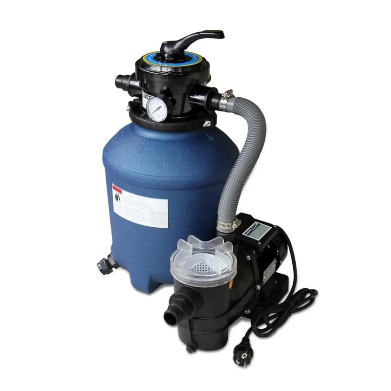 Top-Seller Filteranlage Trend Top Ø 330 mm | 9 m³/h Pumpe | ohne Filtermedium | Blau