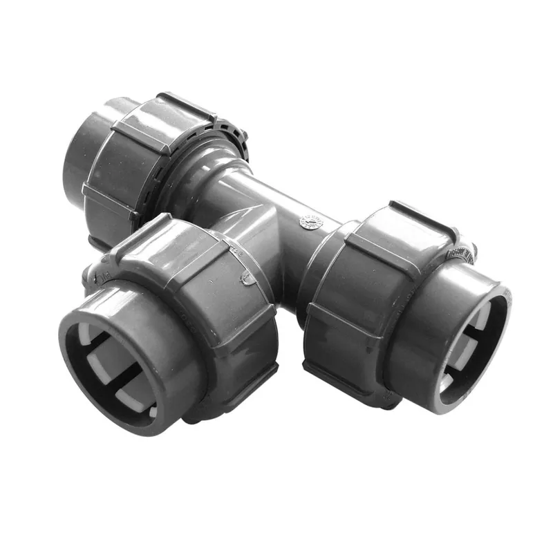FlexFit T-Stück Ø 50 mm | Klemm x Klemm x Klemm Aktuell