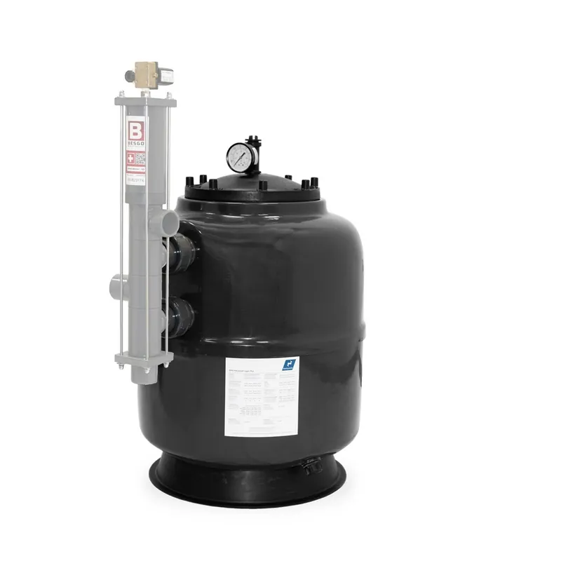 Trend Pool GFK Filterkessel Lagos Plus | Ø 500 mm | Höhe 630 mm | Anthrazit | ohne Ventil (Ø 50 mm - 1 1/2") Angebot