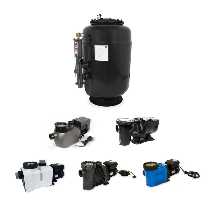 Trend Pool GFK Sandfilteranlage HSF-6 Plus | Besgo 5 Wege Stangenventil | versch. Ausführungen Schneller Versand