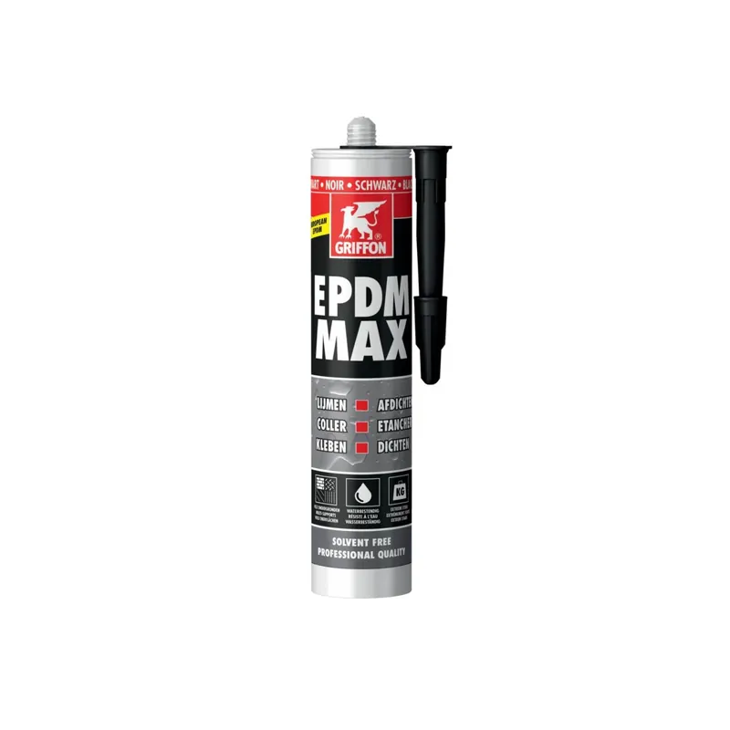 Highlight GRIFFON® Konstruktionsklebstoff | EPDM Max | 465 g | Kartusche | Schwarz