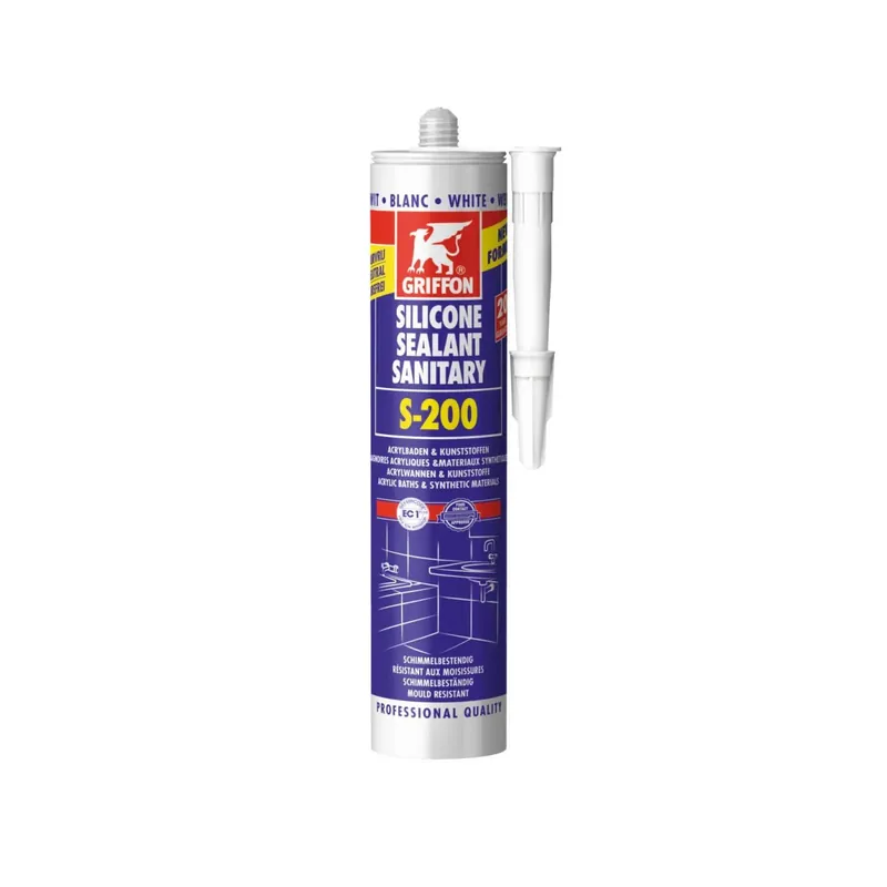 Günstig GRIFFON® Sanitär Silikon S-200 | 300 ml | Kartusche | Weiß
