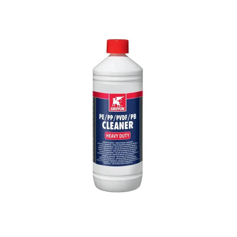 Schnäppchen GRIFFON® PE Cleaner Heavy Duty | f. PE, PP, PVDF u. PB | 1 L | Flasche